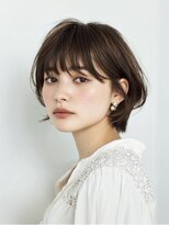 アグ ヘアー ネスト 茨木店(Agu hair nest)&nbsp;大人ショートボブ 20代30代40代ヘア 小顔 大阪クビレ茨木