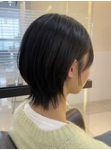 レディースウルフスタイル　ショートヘア