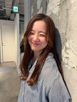 ホワイトストーン WHITE STONE くびれヘアシフォンブラウンレイヤー