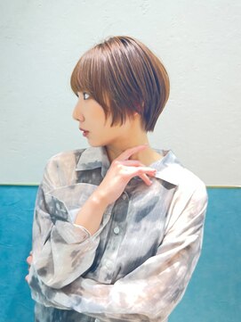 ロンド レイ 立川(Lond Ray) ハンサムショート/丸みショートボブ/20代30代40代50代/顔周り
