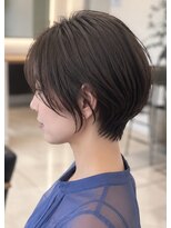 リアン アオヤマ(Liun Aoyama)&nbsp;軽やか大人ショート/アッシュブラウン/30代/40代/50代