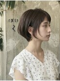 ひし形ショートボブ/ショートヘア/30代/40代/50代/60代/表参道