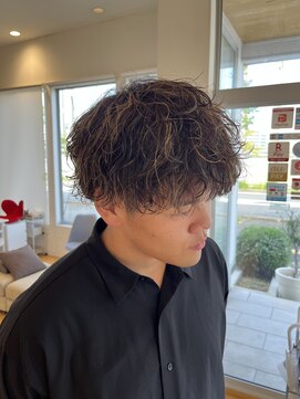 サラビューティーサイト 九大学研都市店(SARA Beauty Sight) 波巻きシャドウパーマ10代/20代