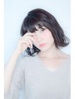 ラウンジ モリオ イケブクロ(Lounge MORIO Ikebukuro) 【morio池袋】黒髪外ハネボブ