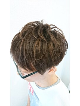 リアム ヘアアンドメイク(liam hair and make) ツーブロックマッシュ〇ハイライト