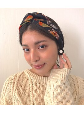 リパブリッシュ バイ ゴズウェルヘア(Republish by Goeswell Hair) ターバン風スカーフアレンジ