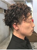 コマ(coma)&nbsp;【coma中野】がっちりパーマでワイルド２ブロック