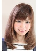クリスタルベージュ×ミディアム