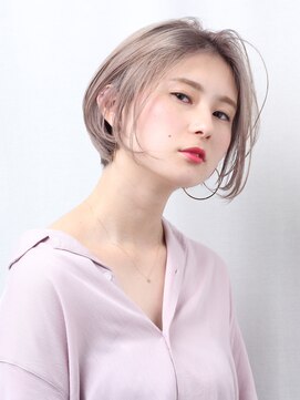 ピークアブー アヴェダ 池袋東武(PEEK-A-BOO AVEDA) 大人かわいいハンサムショートボブ