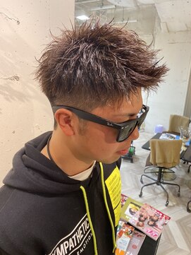 エル(EL by green) 【EL-YUKI】アップバング×ショートレイヤー×ツーブロック