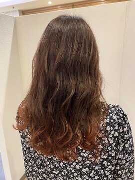 ザ ラブズ ラフズ ヘアー 本店(the loves laughs hair) 裾カラー(^O^)