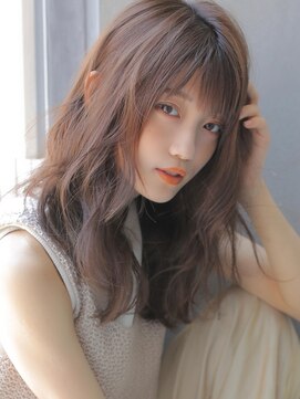 アグ ヘアー ジャパン 札幌駅前店(Agu hair japan) 《Agu hair》ムーディなリラックスウェーブミディ