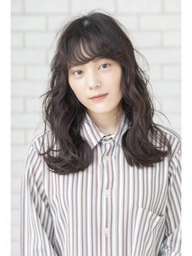 クロエ 門前仲町(Cloe) 波巻ロング　フェザーバング