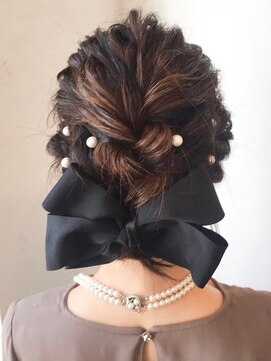 アレンヘアー 富士宮店(ALLEN hair) 編み込みアレンジゆるふわ