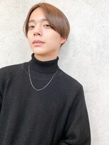 （joemi 新宿）センターパートアップバング韓国風マッシュ　近江