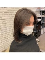 ディフィーノ 青山(DIFINO)&nbsp;【DIFINO 青山】ブリーチなし"シアーグレージュカラー"