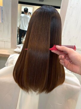 テトテ 三宮店(Tetote) 【tetote 五熊のサロンスタイル】うる艶ストレート