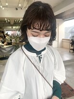 ヌーフェム(nuu fem)&nbsp;前髪パーマ強めパーマくるくるパーマ