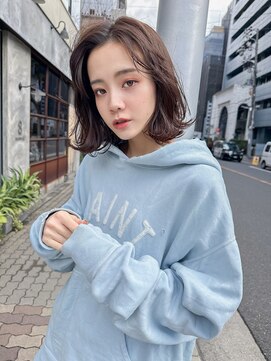 アンジェリカ 広島駅前店(ANGELICA) 【橋上】外ハネボブ 無造作