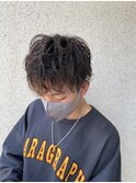 緩めのツイストパーマ