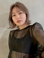 ジルバイジアン(JILL by GIEN)&nbsp;ミルクティーベージュ ローライト デザインカラー @sarina