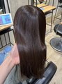 ラフィスヘアーブリス 川越店(La fith hair bliss) 赤みをおさえた透明感のあるカラーを叶えます