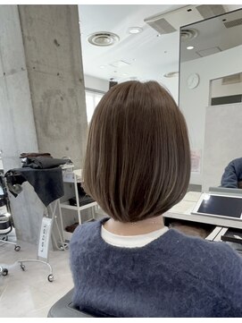 モードケイズブラン(MODE K's Blanc) ioLu髪質改善ストレート×髪質改善カラー【六甲道/髪質改善】