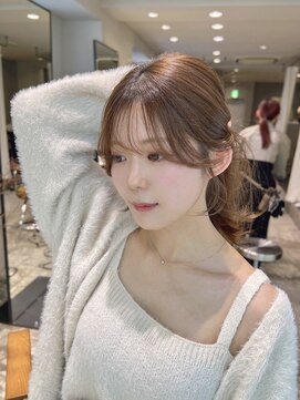 ウニコ(unico.) 【unico.】結んでも可愛い顔まわり・似合わせカット・後れ毛