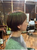 ショートボブ×オン眉[20代30代40代50代][恵比寿]