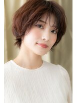 カバーヘア ブリス 上尾西口店(COVER HAIR bliss)&nbsp;小顔矯正立体カットゆるふわマッシュパーマY上尾30代40代50代