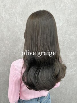 アルドーレ(Ardore) 春夏おすすめ☆ブリーチなしの透明感オリーブグレージュ