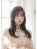 似合わせデザインカット＋うるつやレベル1カラー￥7500→￥5500
