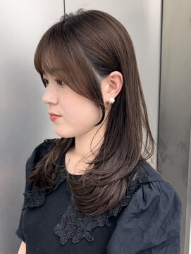 ビューナゴヤ 名駅(VIEW NAGOYA) 前髪/レイヤーカット/おくれ毛/顔まわりカット/似合わせカット