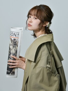 ロアーヘアー オペラオー 折尾店(RAWR hair Opera O) 【RAWR】パーティーヘア_ニュアンスアップヘア