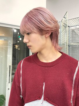 カシェル(cashel) ハイトーンカラー ホワイトピンク