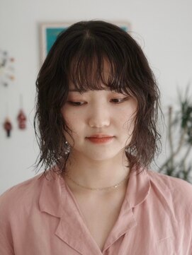 ニュイ(NUIT) ショートボブ韓国丸みショートカットミルクティーベージュカラー