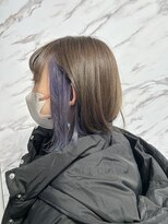 ティンク 札幌駅前店(Tink)&nbsp;インナーパープルグレージュ☆【戸内】