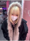 ブロンド/抜きっぱなしブロンド/ボブ