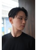 アンニュイな溢し髪