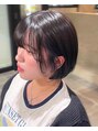ラフィスヘアー シン 大分店(La fith hair SHIN)&nbsp;耳かけアレンジで表情UP◎扱いやすさと可愛さを両立したミニボブ