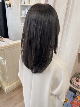 キャアリー(Caary) 福山美容室caary ふんわりレイヤー顔まわりレイヤー韓国風20代