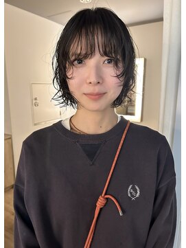 トリッカ 銀座(tricca) ボブパーマ/ニュアンスパーマ/レイヤーカット/顔周りレイヤー