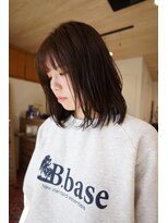 ミューズ バイ ケンジ(MUSE by KENJE)&nbsp;ブラウンカラー/ショコラベージュ/レイヤーボブ