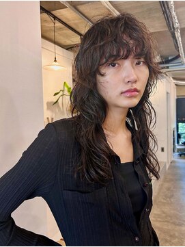 ヒュージ 三軒茶屋(huge) ニュアンスパーマ/レイヤーカット/大人かわいい/レイヤー