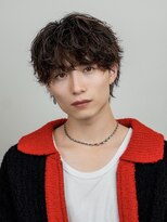 オーシャントーキョーオーバー 渋谷(OCEAN TOKYO OVER)&nbsp;シースルーラウンドマッシュシャドウパーマ