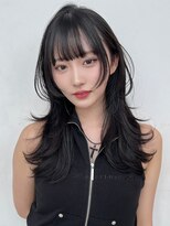 ロンドイディールバンダイ 新潟万代(Lond ideal) ハッシュカット×グレーブラック