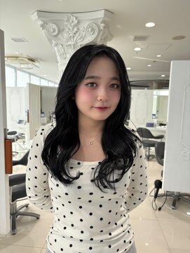 エアー 青山(AIR) 抜け感カラー/レイヤーカット