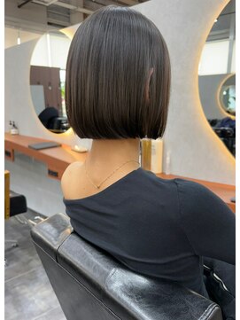 オズ 安積店(OZ) タッセルボブに挑戦*郡山で今っぽショートに変身!