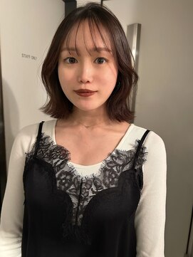 ネスト(NEST) 「肌がきれいに見える艶ブラウンボブ」