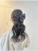 【牧内】ヘアセット/ハーフアップ